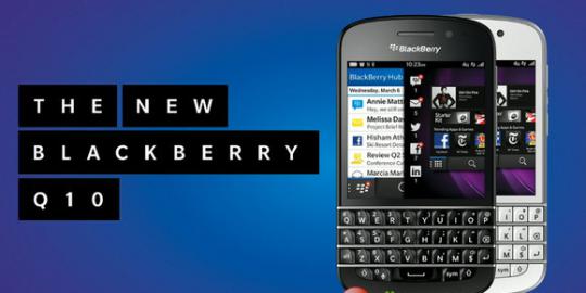 Penjualan BlackBerry Q10 kalahkan Galaxy S4 di Inggris