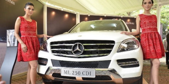 Mercedes-Benz ML 250 CDI, navigasi bukan hal sulit