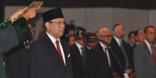 Agus Martowardojo resmi menjabat Gubernur Bank Indonesia