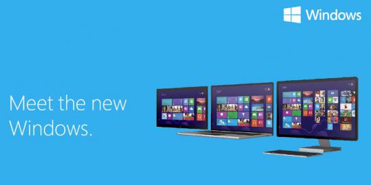 Microsoft bantu user Windows 8 lewat User Training Brochure