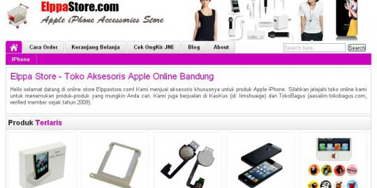 Elppastore.com tempat belanja aksesoris iPhone