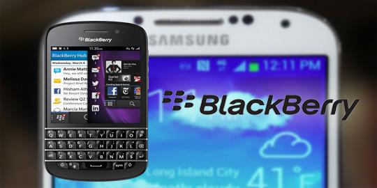 Penjualan BlackBerry Q10 ungguli Samsung Galaxy S4