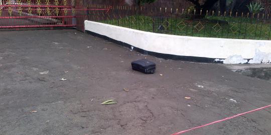 Tas mencurigakan di depan Kejagung berisi laptop dan Alquran