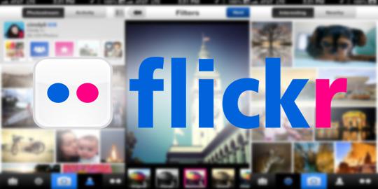 Empat hari lalu dipermak, situs Flickr sudah tumbang