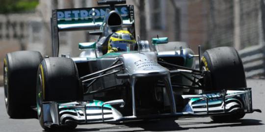 Mercedes dominasi dua sesi latihan F1 GP Monako