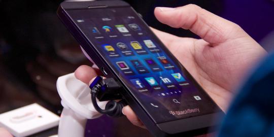 Di India, BlackBerry Z10 dijual dari kafe ke kafe