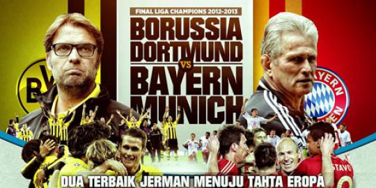 Kenapa Bayern wajib juara di Wembley?