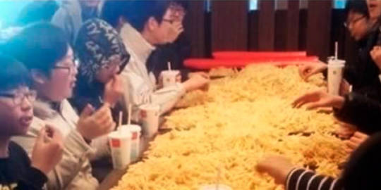 kilogram kentang goreng