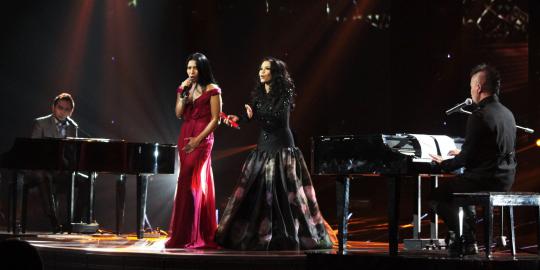Pesona 4 juri ramaikan malam Result Show X Factor Indonesia