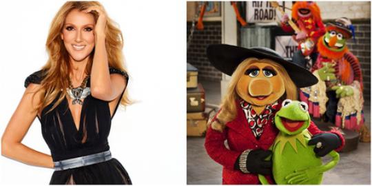 Celine Dion siap isi soundtrack untuk The Muppets... Again!