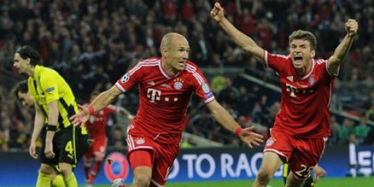 Review: Robben beri Bayern mahkota Eropa 2012-13
