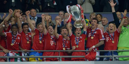 Bersama Liverpool, Bayern tim tersukses ketiga di Eropa