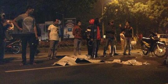 Keluar jalur TransJakarta, BMW seruduk pemotor hingga tewas