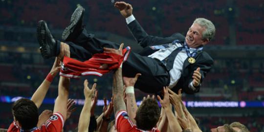 Heynckes bisa tunda pensiun jika raih treble winners
