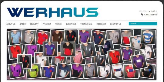 Werhaus.com, pusat grosir fashion khusus pria