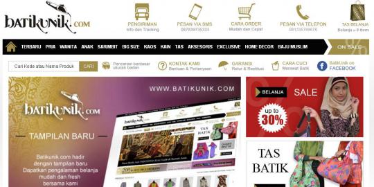 Belanja mudah dengan harga murah di Batikunik.com