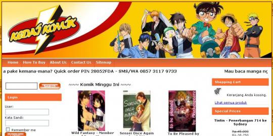 Pesankomik.com, tempatnya para pecinta manga