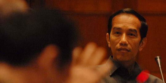 Jokowi malu-malu disebut berjasa buat kemenangan Ganjar