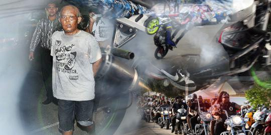 Aksi geng motor, pembangunan sirkuit & bibit pebalap di Sumsel