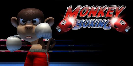 Bertanding tinju monyet seru di Monkey Boxing