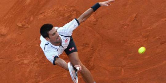 Novak Djokovic masih terlalu tangguh bagi David Goffin