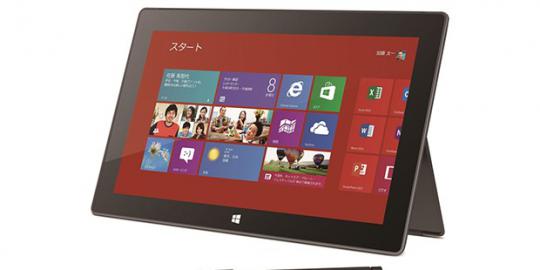 Microsoft luncurkan Surface Pro 256GB di Jepang 7 Juni 2013