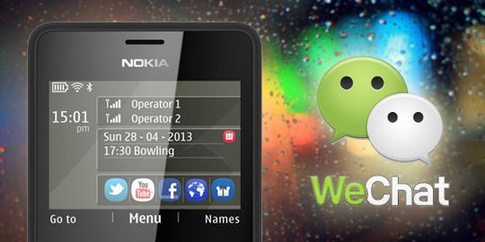 WeChat kini support untuk semua seri Nokia Asha