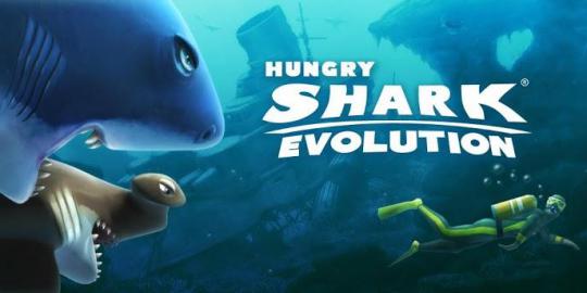 Menjadi seekor hiu ganas di Hungry Shark Evolution