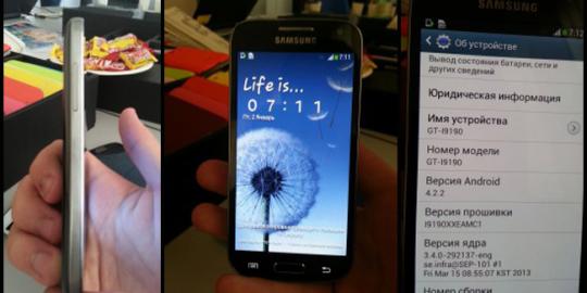 Seberapa kecil bodi Samsung Galaxy S4 Mini?