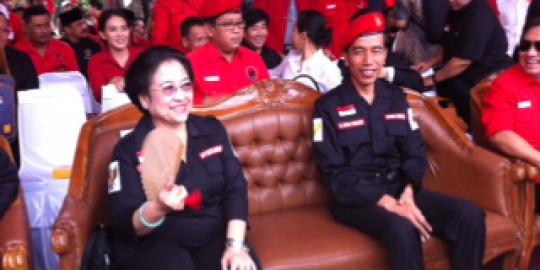 Hari Pancasila, Jokowi dampingi Mega di Tugu Proklamasi