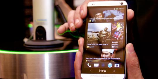 HTC One resmi meluncur di Indonesia dengan harga Rp 7,5 juta