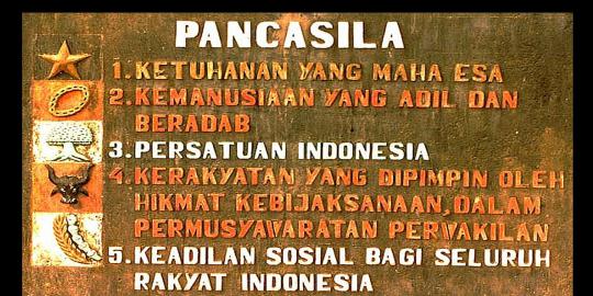 Cerita para tokoh yang tak hafal Pancasila