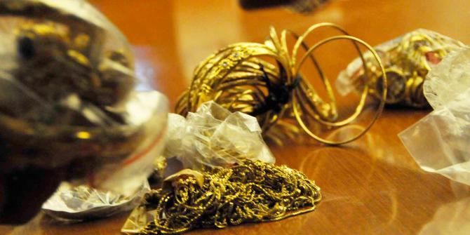 Perampok toko emas di Kampar sempat dilempari batu warga 