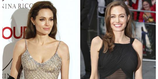 Penampilan perdana Angelina Jolie setelah operasi payudara