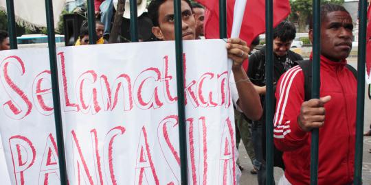 Mahasiswa UBK tolak Pancasila dijadikan bagian 4 pilar bangsa