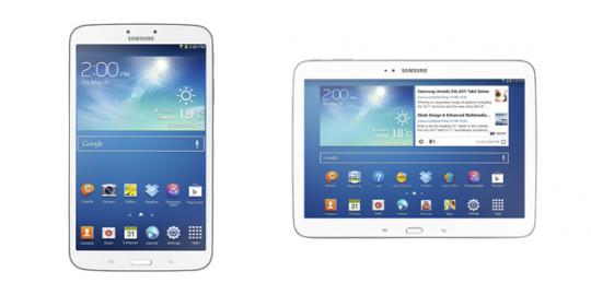 Samsung Galaxy Tab 3 resmi dirilis