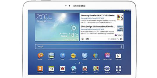 Dirilis, spesifikasi Galaxy Tab 3 10inci terungkap