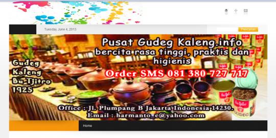 Gudeg Kaleng Bu Tjitro, terkenal di Asia hingga Timur Tengah