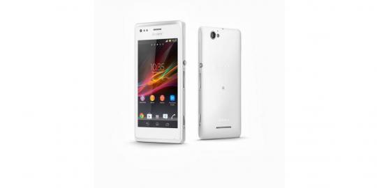 Sony Xperia M juga usung teknologi dual SIM