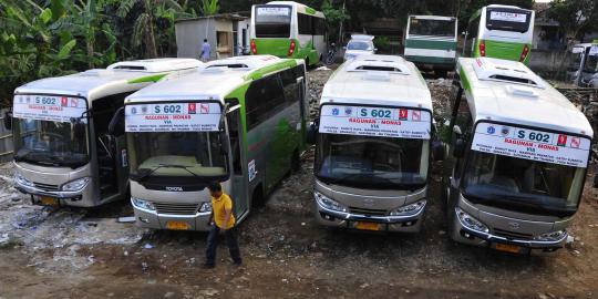 Bus Kopaja S602 Ragunan-Monas besok resmi mengaspal