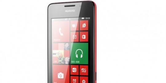 Huawei Ascend W2 kembali muncul dengan warna merah