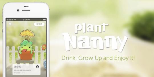 Mulai kebiasaan minum air bersama tanaman lucu di Plant Nanny