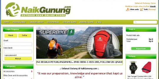 Siapkan petualangan seru bersama Naikgunung.com
