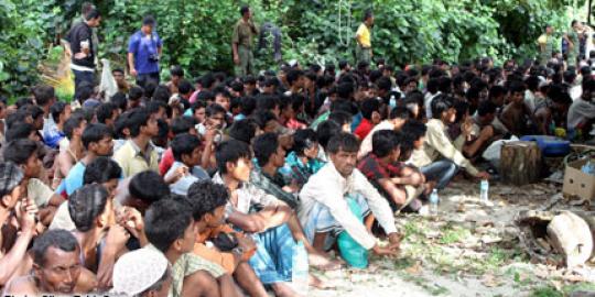 Malaysia tahan 900 muslim Rohingya