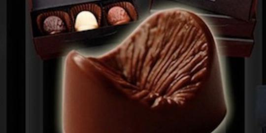Iihh...Jijik, cokelat ini berbentuk anus!