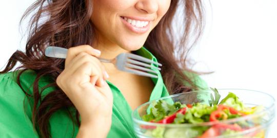 Wanita lebih memilih makanan sehat daripada cinta?