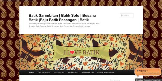 BatikSarimbitan.com, penyedia batik pasangan murah berkualitas