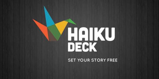 Presentasi tak lagi membosankan dengan Haiku Deck