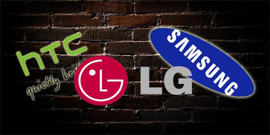 Samsung dan HTC berantem, LG jadi juru damainya