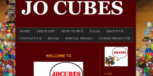 Rubik dengan bentuk unik di Jocubes.com